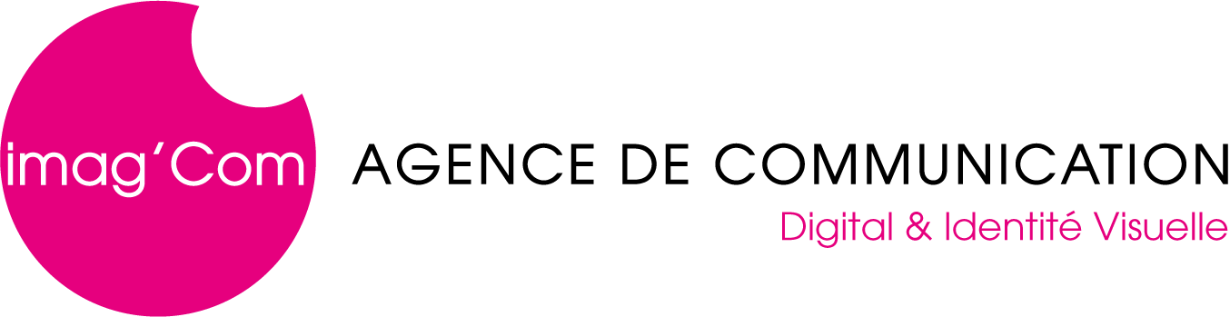 Logo Imag'com - Agence de communication à Béziers et Bordeaux : création de sites web, identité visuelle, stratégie digitale, réseaux sociaux, print et conseil en communication pour les entreprises et les collectivités
